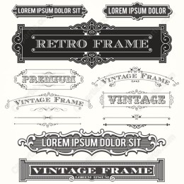Retro Frame Set