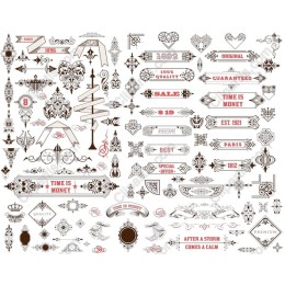 Vintage Decorative Elements Collection