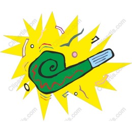 Vibrant Celebration Party Horn