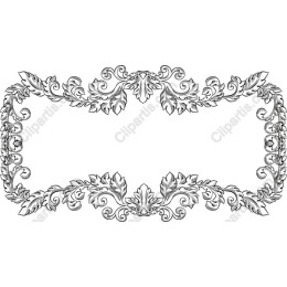 Ornate Floral Border