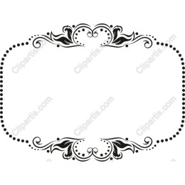 Floral Decorative Frame