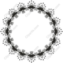 Floral Decorative Frame