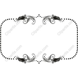 Black Vintage Frame