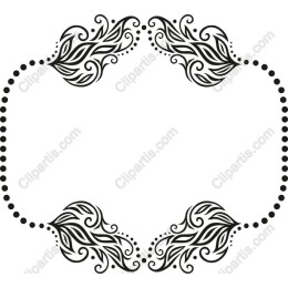 Elegant Decorative Frame Clipart