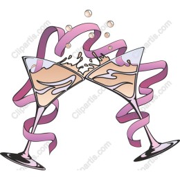 Cocktail Glasses Celebration