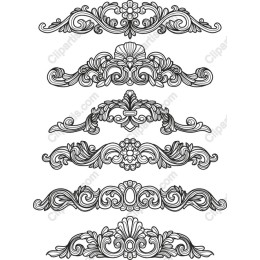 Elegant Floral Borders Collection