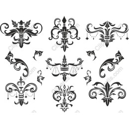 Ornate Vintage Set