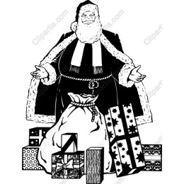 Festive Santa Claus