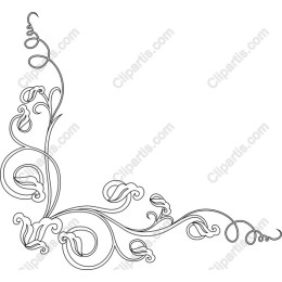 Intricate Floral Corner