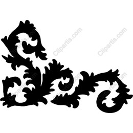 Elegant Floral Ornament