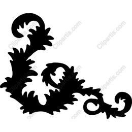 Elegant Swirling Foliage