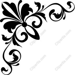 Elegant Butterfly Corner