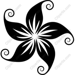 Elegant Black Floral