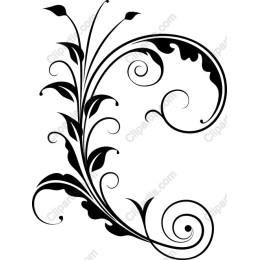 Elegant Floral Swirls