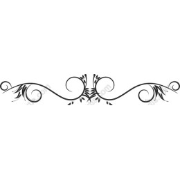 Floral Decorative Divider