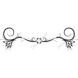 Elegant Floral Ornament