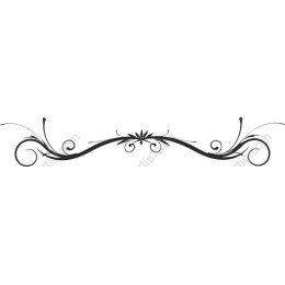 Floral Swirl Border
