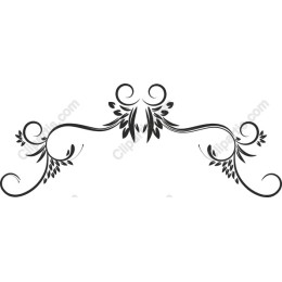 Exquisite Floral Divider