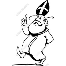 Whimsical Jolly Saint