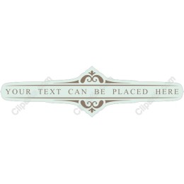 Elegant Vintage Custom Text Banner