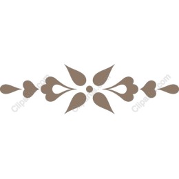 Elegant Floral Divider