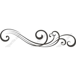 Elegant Vintage Swirl