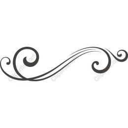 Elegant Ornamental Swirl