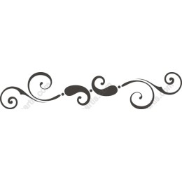 Elegant Decorative Swirl Ornament