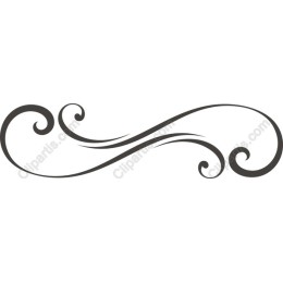 Elegant Swirled Flourish