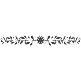 Floral Elegance Border