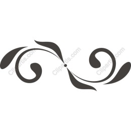 Elegant Floral Swirl