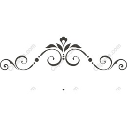 Elegant Floral Decorative Border