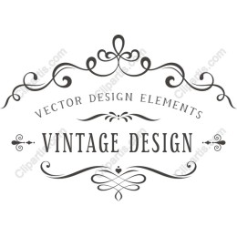 Vintage - Ornate Flourishes and Decorative Elements