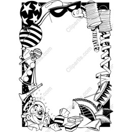 Carnival Celebration Frame