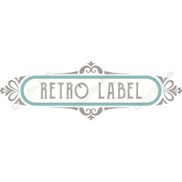Retro Label Vintage