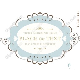 Elegant Calligraphic Frame