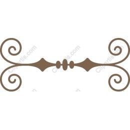 Elegant Ornate Decorative Line