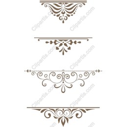 Ornate Dividers Set