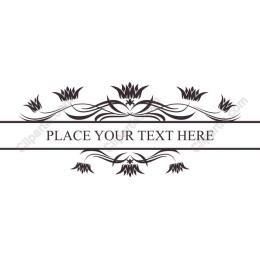 Elegant Floral Border