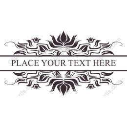 Elegant Flourished Border