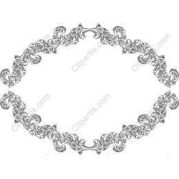Vintage Ornate Frame