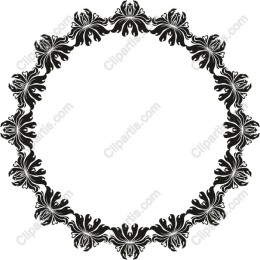 Ornate Floral Frame
