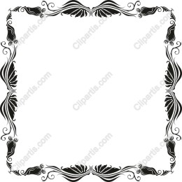 Ornate Floral Border