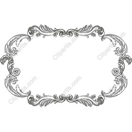Vintage Ornamental Frame