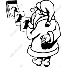 Countdown Santa Claus