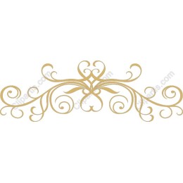 Gold Ornamental Flourish