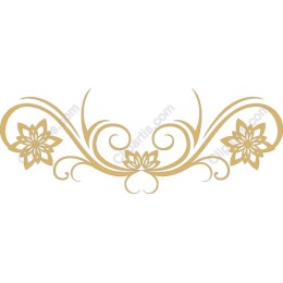 Elegant Floral Ornamental