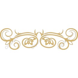 Floral Swirls Decorative