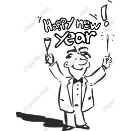 Happy New Year Celebration