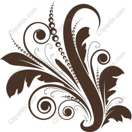 Exquisite Floral Swirl